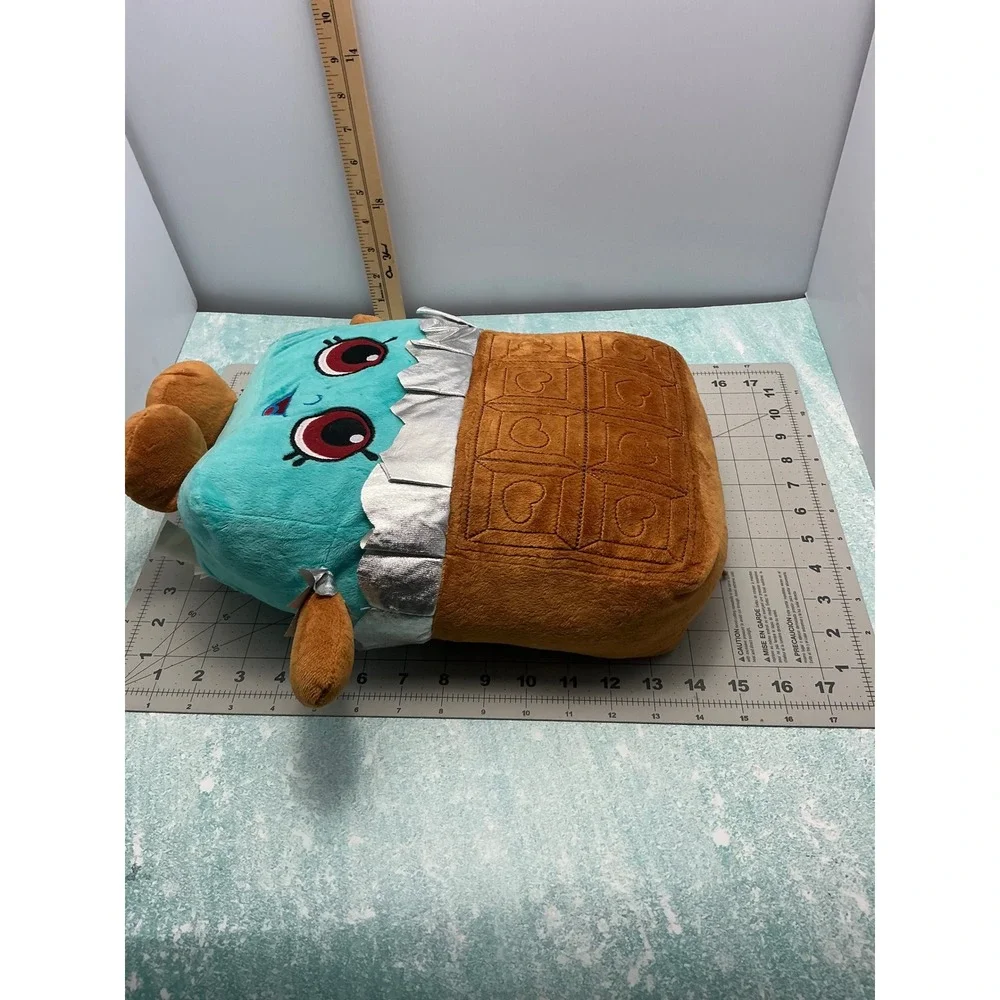 Shopkins Kooky Cookie Chocolate Bar Plush‎ Toy Pillow Large